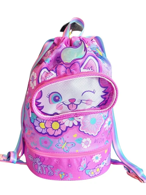 DREAM VEST SÜSLÜ KEDİ SU GEÇİRMEZ SIRT ÇANTASI (U2102) VST-CN0082