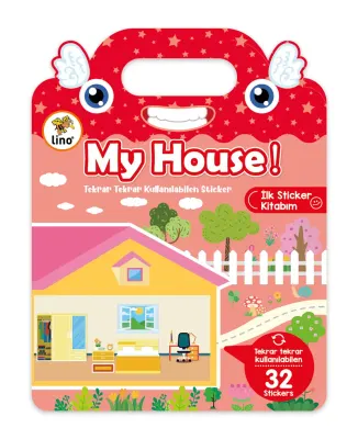 LİNO STICKER İLK STİCKER KİTABIM MY HOUSE LS-503