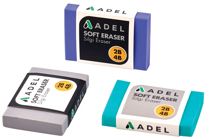 ADEL SİLGİ SOFT ERASER 30 LU 2B-4B 2270000008000