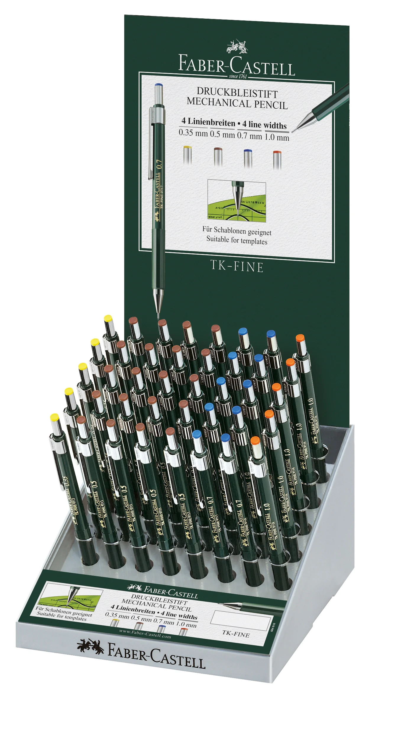 FABER VERSATİL KALEM TK-FİNE STAND 40 LI 136040