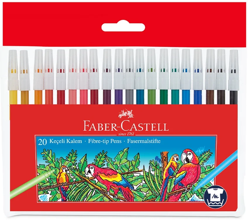 FABER KEÇELİ KALEM 20 RENK 155120