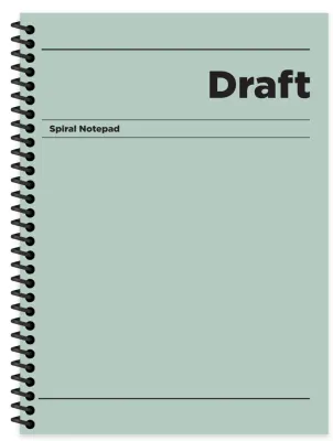 KESKİN DEFTER DRAFT SERT KAPAK CİLTLİ 17x24 HAFİF KAĞIT 80 YP. ÇİZGİLİ 410521-99