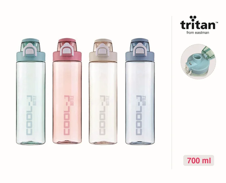 GIPTA MATARA 700 ML TRITAN 4 RENK MIX KİLİTLİ K757100