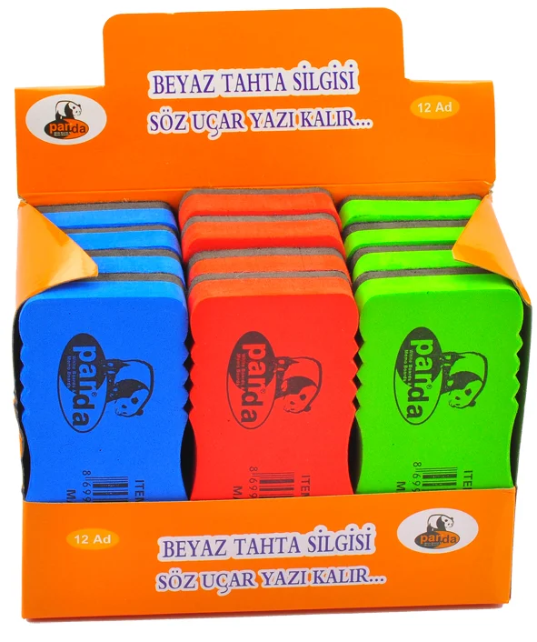 PANDA TAHTA SİLGİSİ KEÇELİ EVA MIKNATISLI PAN 657