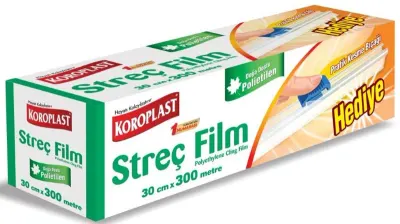 PASİF KOROPLAST STREÇ FİLM ENDÜSTRİYEL 30 CM x 300 MT ST03500042