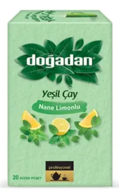DOĞADAN BİTKİ ÇAYI YEŞİL ÇAY NANE LİMON 20 Lİ