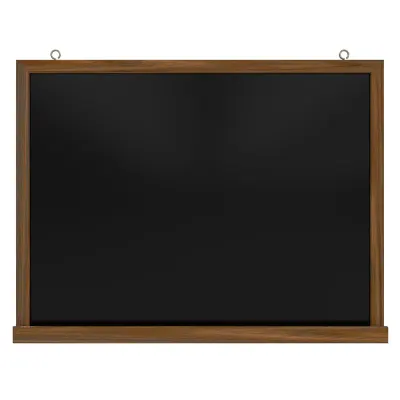 PANDA YAZI TAHTASI DUVARA MONTE NOSTALJİ SERİSİ 90x120 SİYAH PAN 305