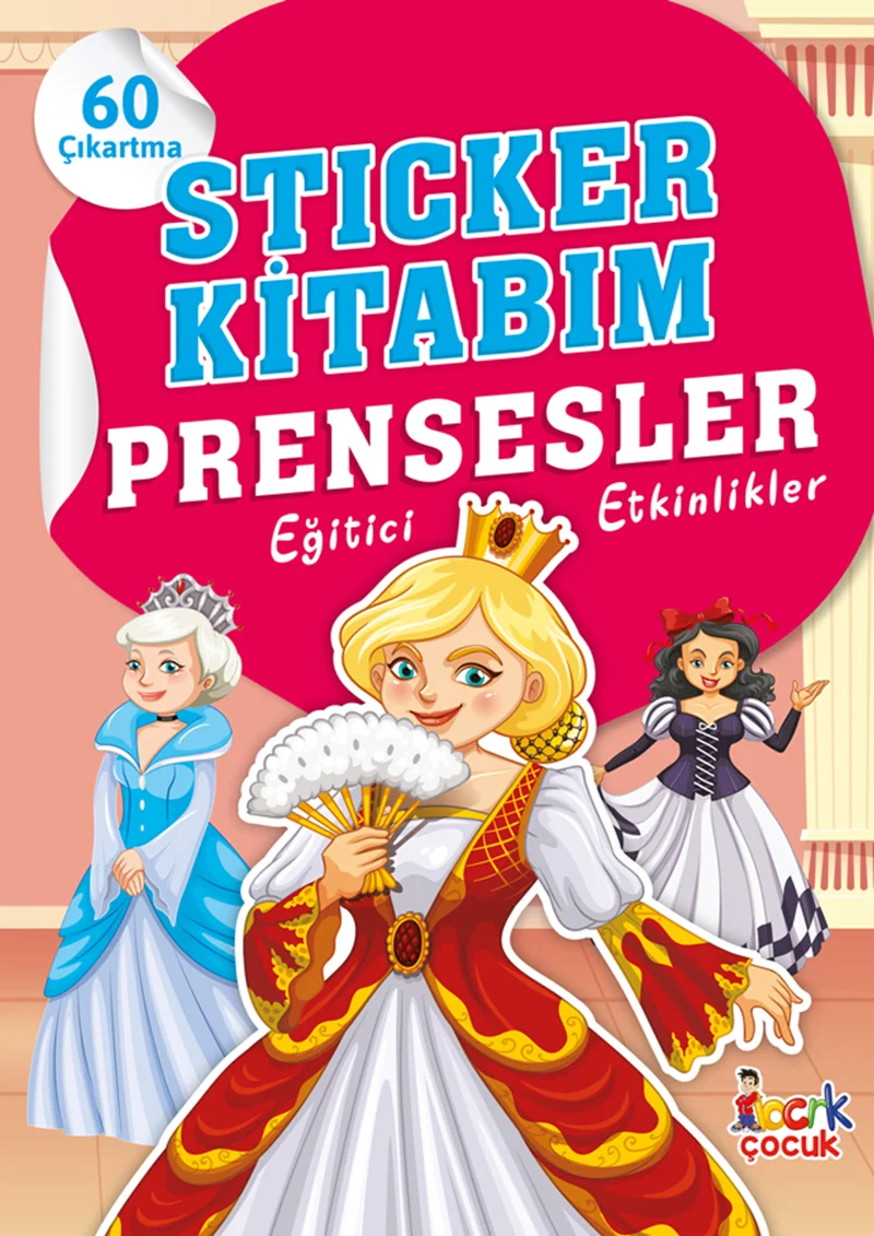 BICIRIK - STICKER KİTABIM PRENSESLER