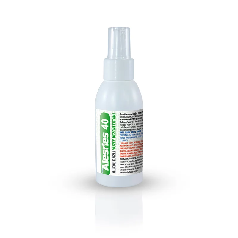 WTR ALKOL BAZLI YÜZEY DEZENFEKTANI ALESDES 40 100 ML 7904497