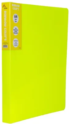 ÖNDER YAYLI DOSYA PP RAINBOW COLORS SARI 125-20