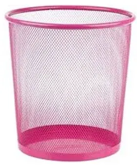 MAS ÇÖP KOVASI METAL TAM DELİKLİ 10 LT PEMBE 854