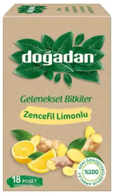 DOĞADAN BİTKİ ÇAYI LİMON ZENCEFİL 20 Lİ