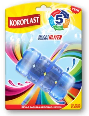 PASİF KOROPLAST KLOZET KOKUSU WC BLOK İKİLİ 600009444