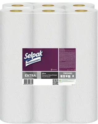 SELPAK MUAYENE MASA ÖRTÜSÜ EXTRA 50.5x35 CM 50 MT 6 LI KOLİ 7903493
