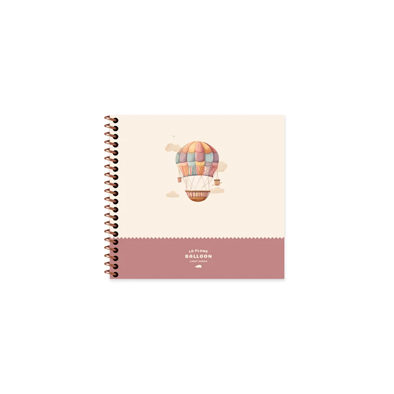 KESKİN DEFTER LA PLUME BALLOON 16x15 SPİRALLİ SERT KAPAK 50 YP. ÇİZGİLİ 418151