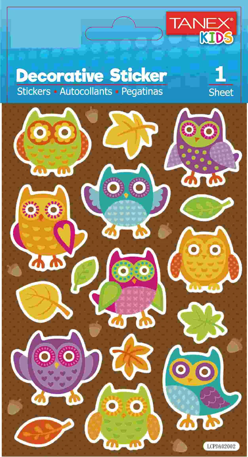 TANEX STICKER KELEBEK-2 SERİSİ 5 ADET TNX-25167