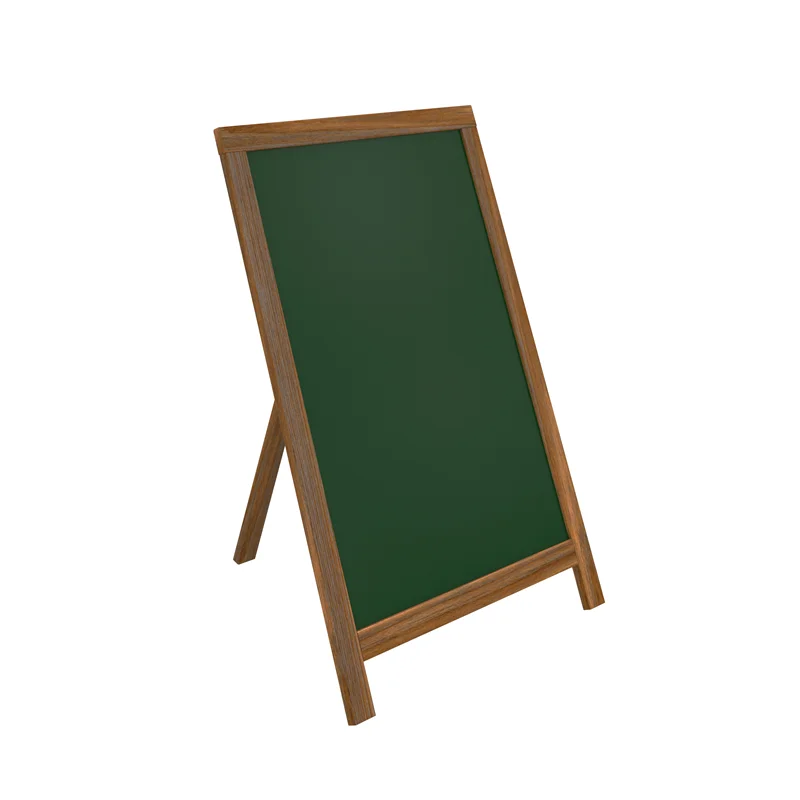 PANDA YAZI TAHTASI AHŞAP AYAKLI LÜKS SERİSİ 50x70 YEŞİL PAN 366