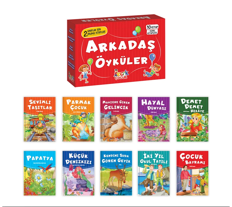 BICIRIK - ARKADAŞ ÖYKÜLER (10 KİTAP+SK)