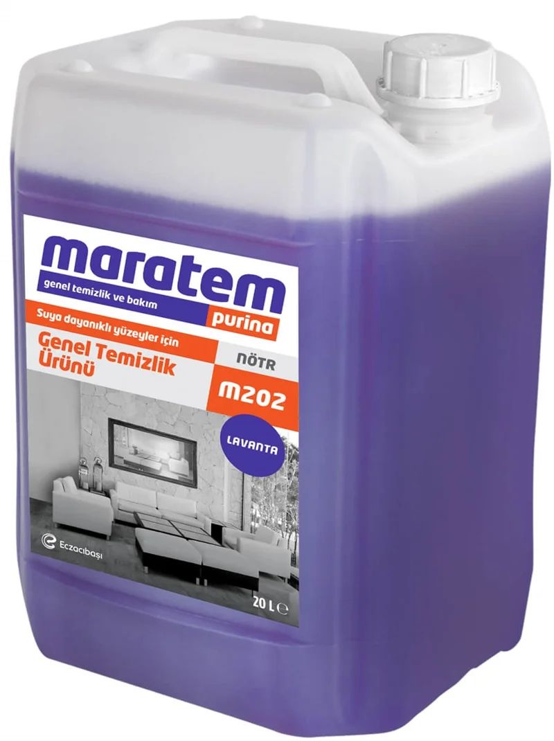 MARATEM M202 GENEL TEMİZLİK ÜRÜNÜ LAVANTA 20L 9225054