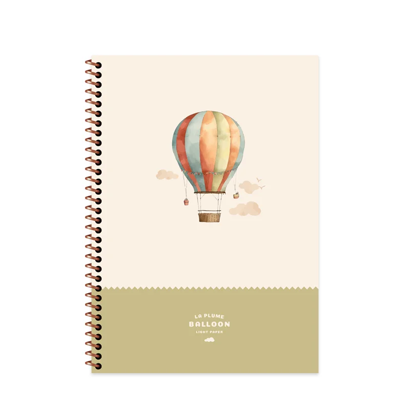 KESKİN DEFTER LA PLUME BALLOON 20x28 SPİRALLİ SERT KAPAK 100 YP. KARELİ 418132