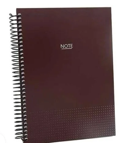 DİLMAN DEFTER NOTE SPİRALLİ SERT KAPAK 17x24 120 YP KARELİ 2267