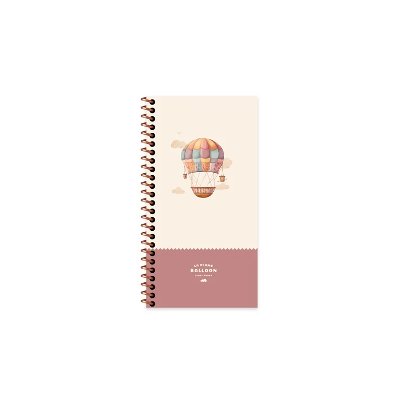 KESKİN DEFTER LA PLUME BALLOON 10x19 SPİRALLİ SERT KAPAK 80 YP. ÇİZGİLİ 418161
