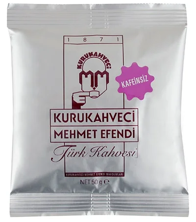 PASİF MEHMET EFENDİ TÜRK KAHVESİ KAFEİNSİZ 50 GR