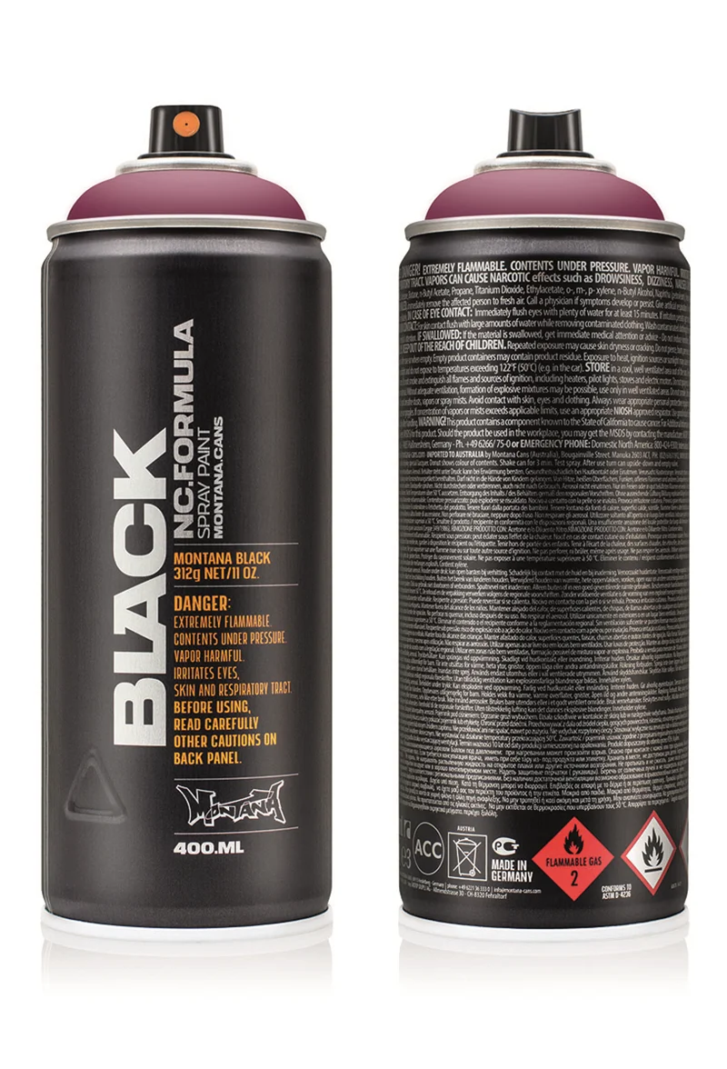 MONTANA BLACK SPREY BOYA 400 ML IMPERATOR BLK3170 MO-351976