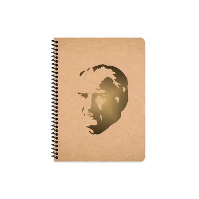 KESKİN DEFTER ATATÜRK FUNKY 16,5x22,5 SPİRALLİ SERT KAPAK 80 YP. DÜZ 418120