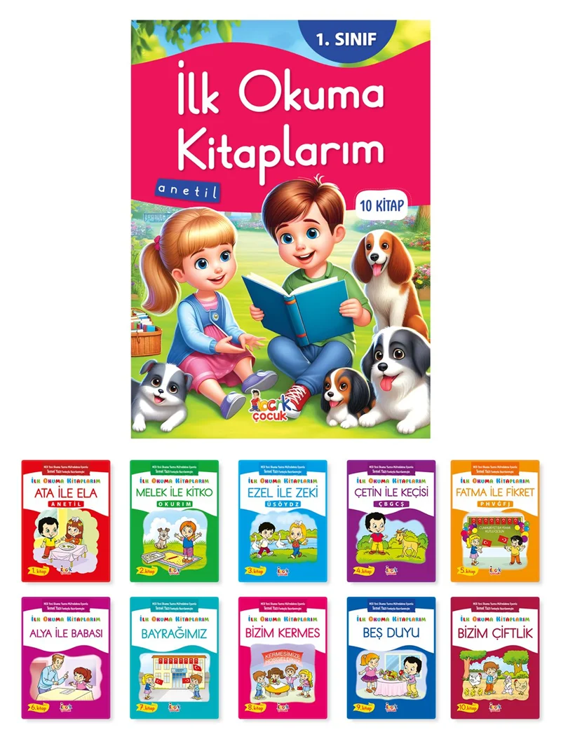 BICIRIK - İLK OKUMA KİTAPLARIM (10 KİTAP)