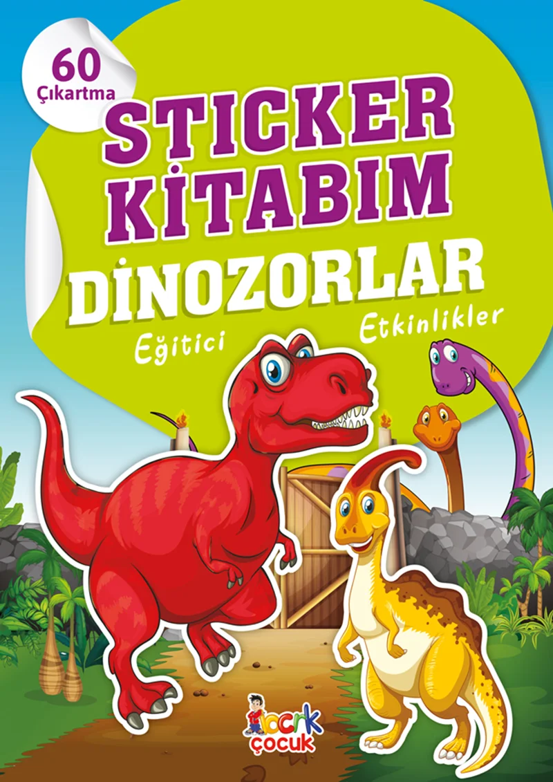 BICIRIK - STICKER KİTABIM DİNOZORLAR
