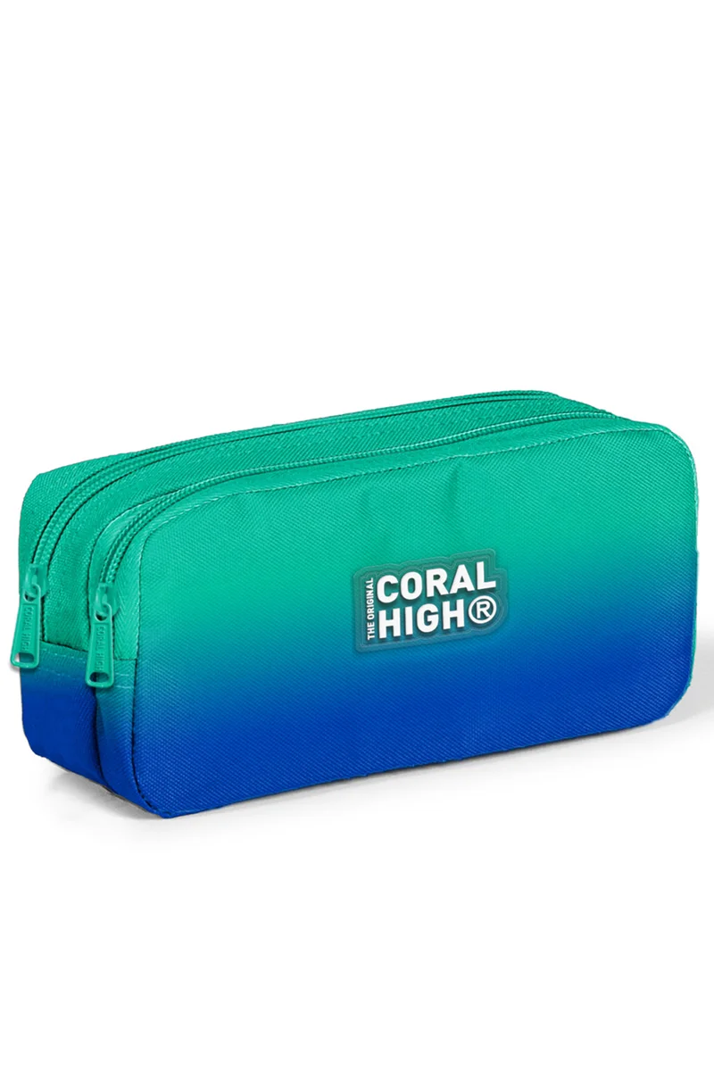 YAYGAN CORAL HIGH KALEM ÇANTA (İKİ BÖLMELİ) 12075