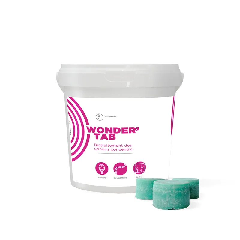ECOWAY WONDER'TAB - PİSİUARLAR İÇİN BİYOLOJİK TEMİZLEYİCİ VE KOKU ÖNLEYİCİ TABLET 7904747