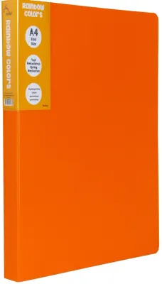 ÖNDER YAYLI DOSYA PP RAINBOW COLORS TURUNCU 125-18