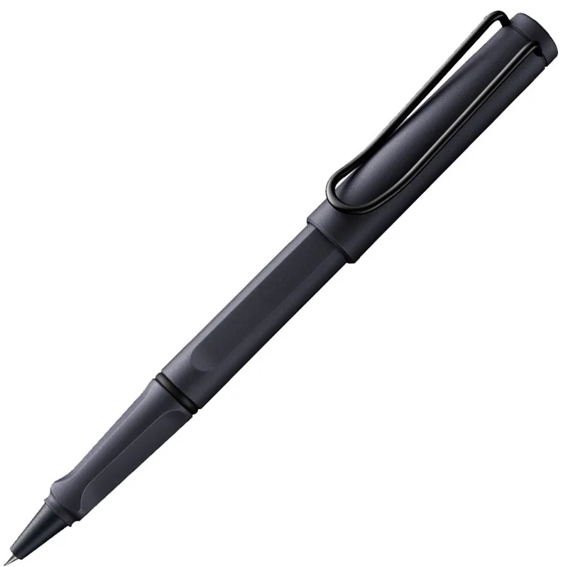 LAMY ROLLER KALEM SAFARI METAL KLIPS STEEL BLACK 3E2-SB