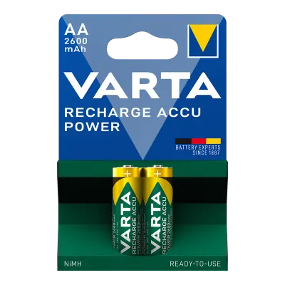 VARTA ŞARJLI 2600MH 2'Lİ KALEM AA
