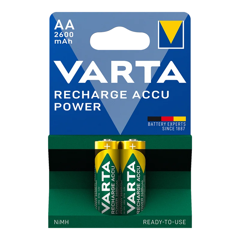 VARTA ŞARJLI  2600MH 2'Lİ KALEM AA