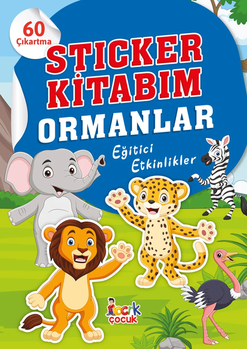 BICIRIK - STICKER KİTABIM ORMANLAR