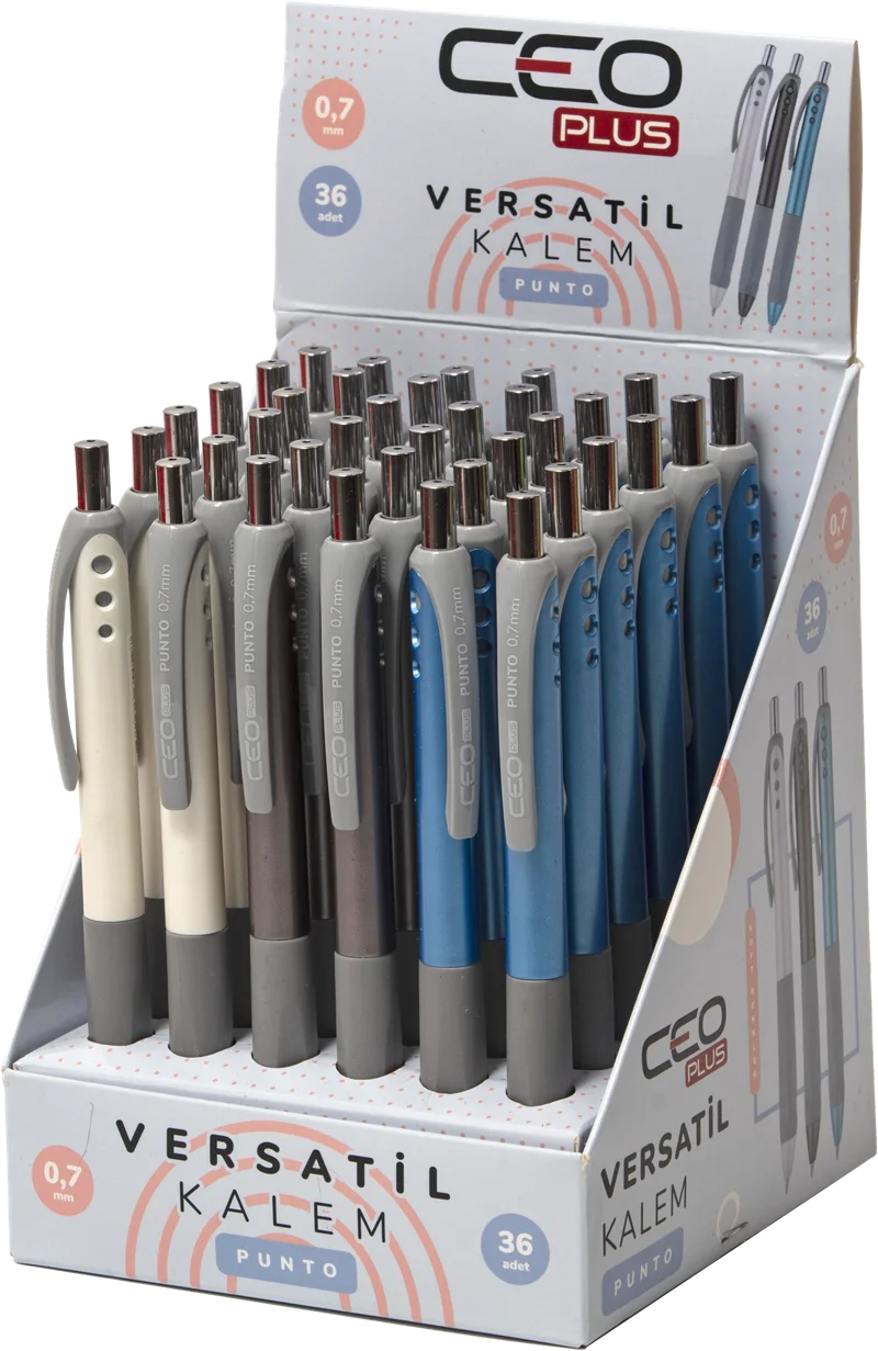 CEO VERSATİL KALEM SOFT RENKLER 0,7 36'LI (PR9015) CEO-VR0029
