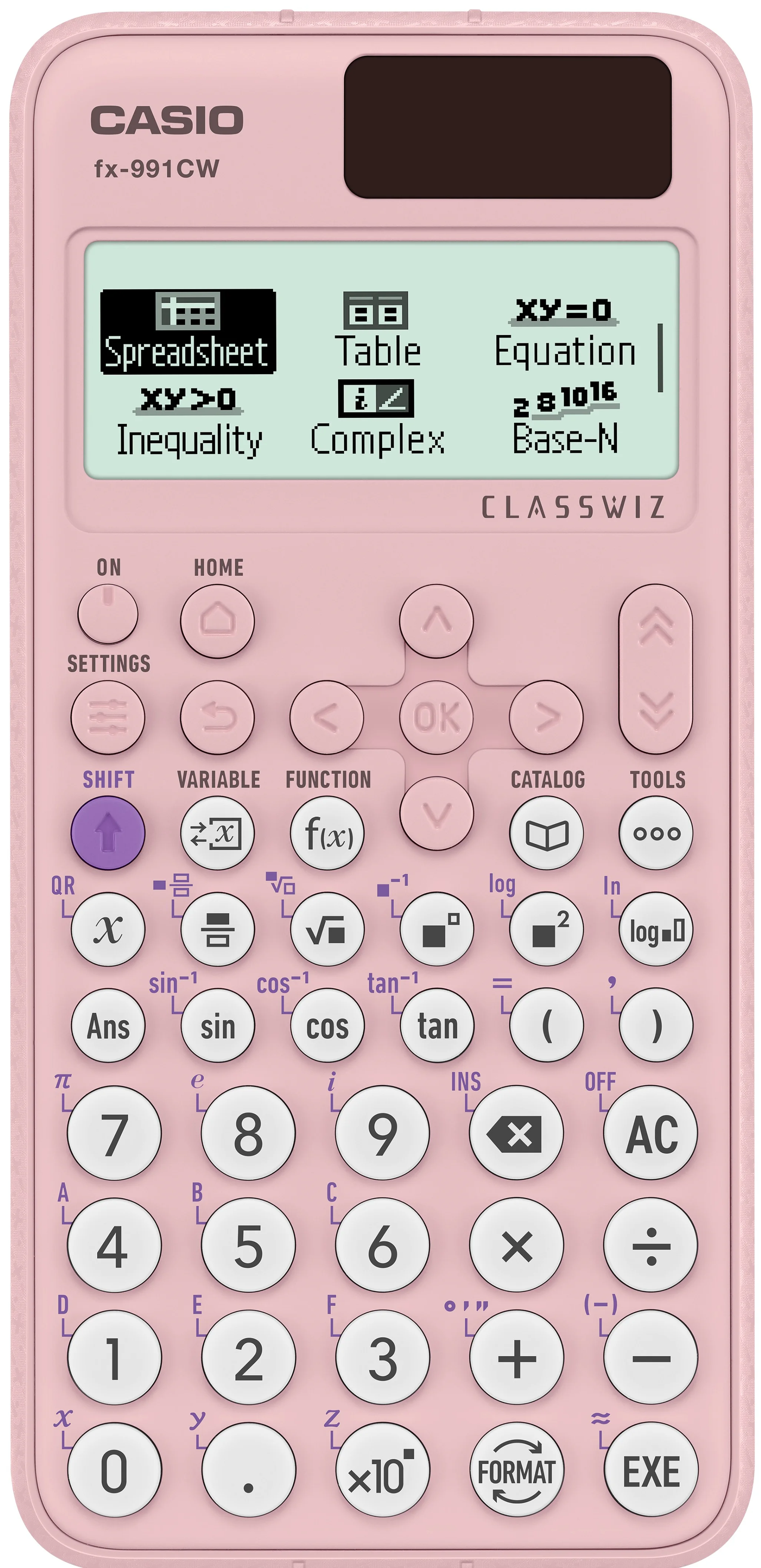 CASIO HESAP MAKİNESİ BİLİMSEL FX-991CW-PK-W-DT PEMBE