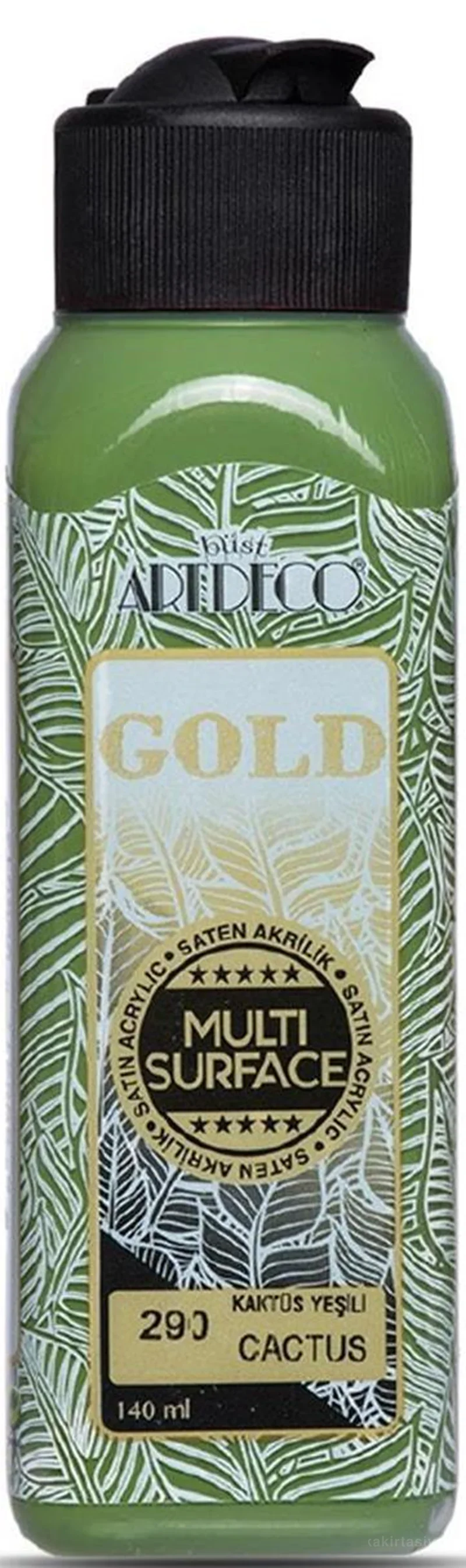 ARTDECO AKRİLİK BOYA GOLD MULTI-SURFACE 140 ML KAKTÜS YEŞİLİ Y-G70R-290