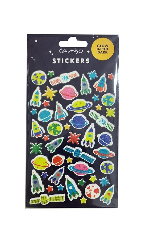 BU-BU EVA STICKER FOSFOR UZAY BUBU-CAS-01-024