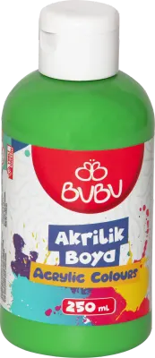 BU-BU AKRİLİK BOYA 250 GR. F.YEŞİL BUBU-AKR016