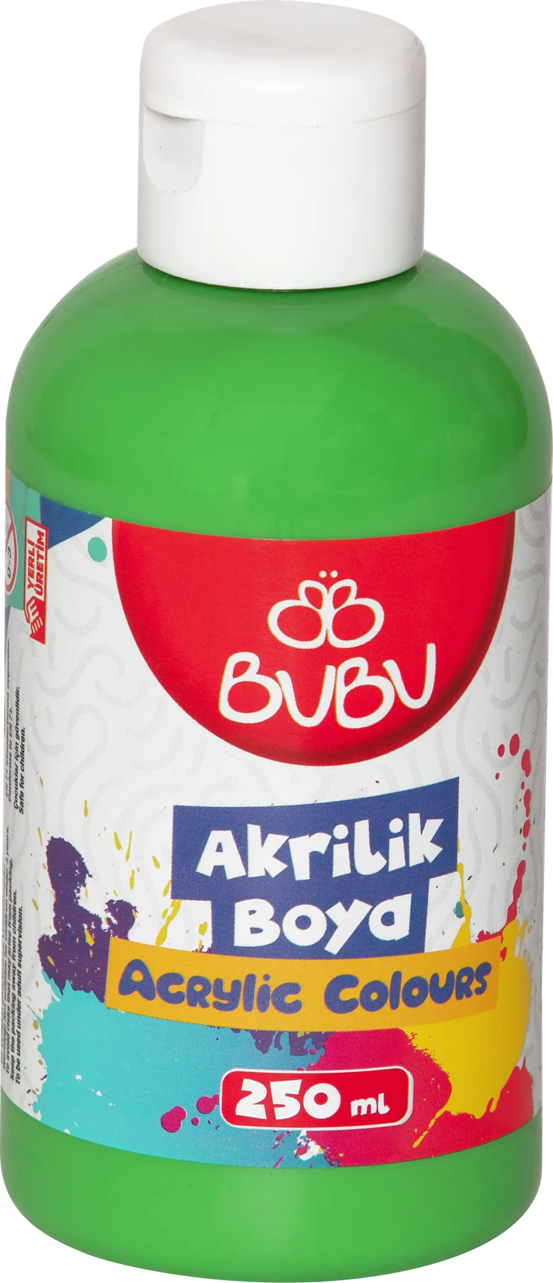 BU-BU AKRİLİK BOYA 250 GR. F.YEŞİL BUBU-AKR016