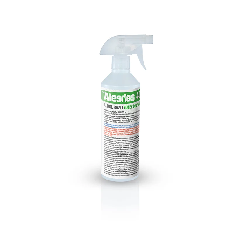 WTR ALKOL BAZLI YÜZEY DEZENFEKTANI ALESDES 40 500 ML 7904498