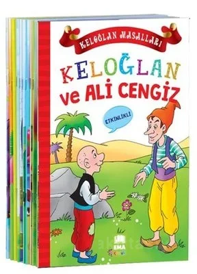 EMA ÇOCUK - KELOĞLAN MASALLARI 1 ve 2. SINIF BÜYÜK BOY 10 KİTAP