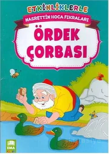 EMA ÇOCUK - NASRETTİN HOCA FIKRALARI 1 ve 2. SINIF BÜYÜK BOY 10 KİTAP