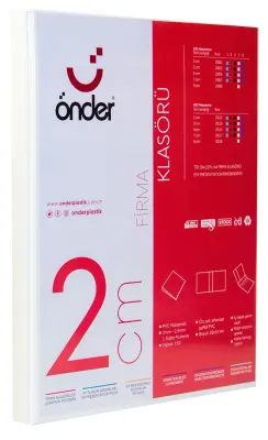 ÖNDER HALKALI DOSYA A4 4 HALKA 2 CM LACİVERT 2012-6