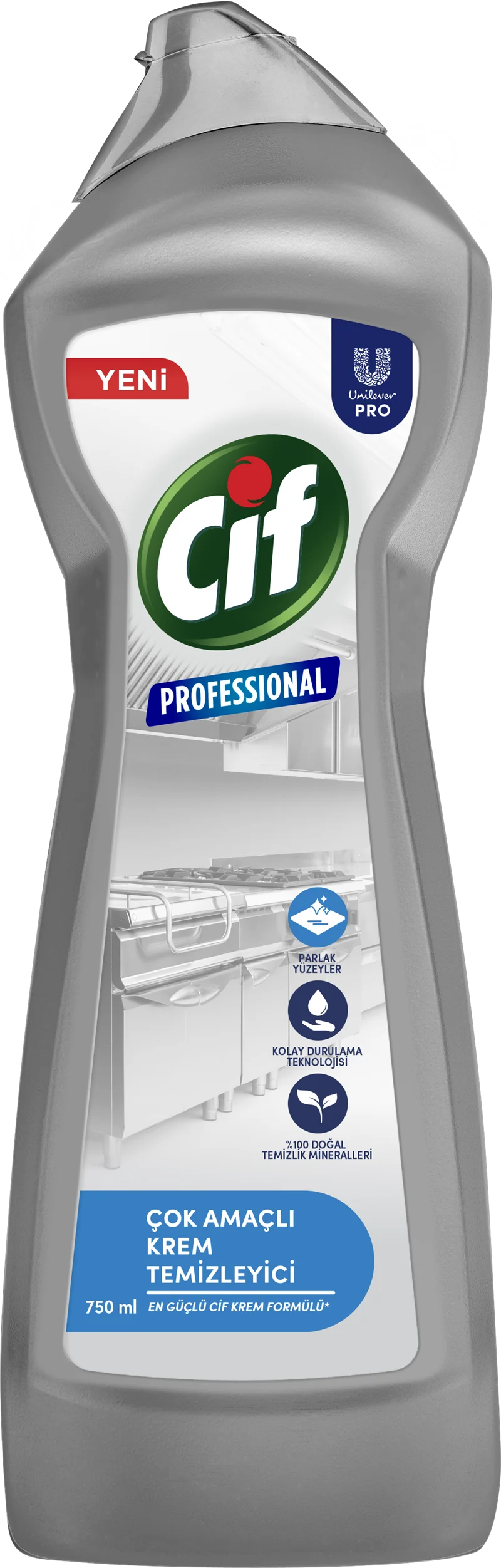 CİF PROFESSIONAL ÇOK AMAÇLI KREM TEMİZLEYİCİ   750 ML 69987046