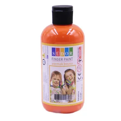 SÜDOR PARMAK BOYASI 250 ML TURUNCU SD8008-03